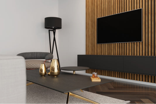The Timeless Harmony of Wood and Matte Black in Modern Interiors