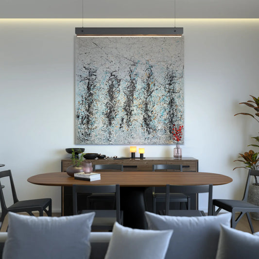 Modern Dining Room Wall Decor Ideas with DnzHomeDesign