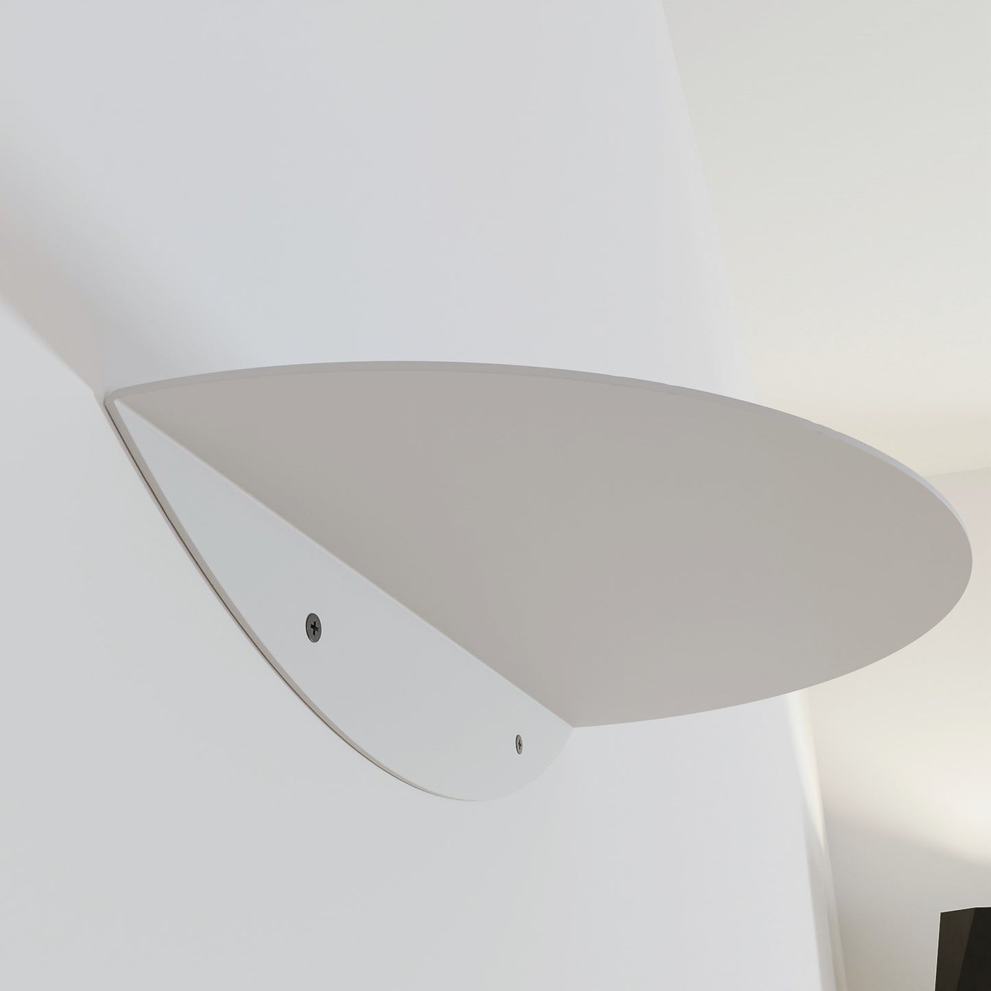 ADARA Wall-Mounted Half Circle Floating Shelf