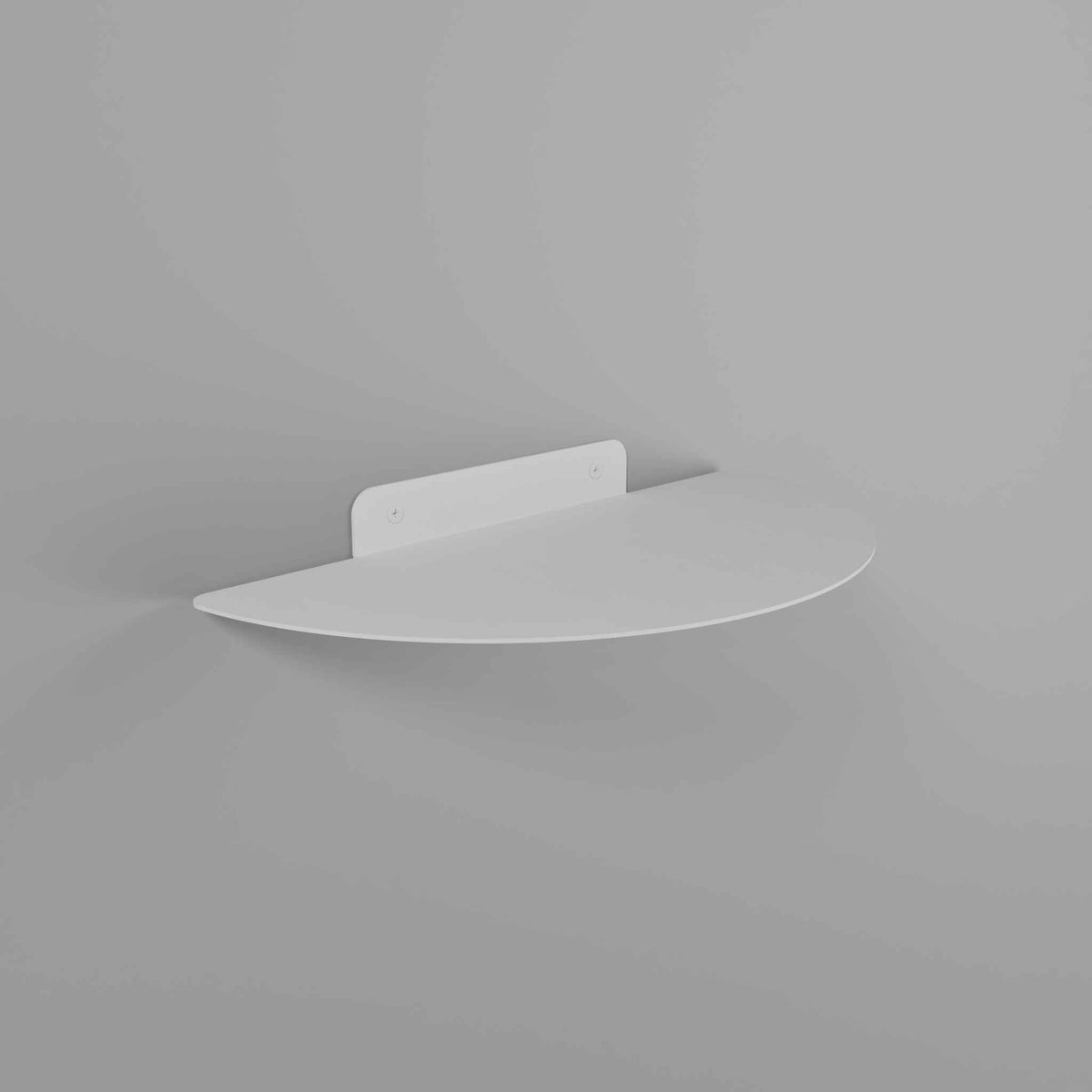 AURELIA Half Circle Wall Shelf: Minimalist Shelf | DnzHomeDesign