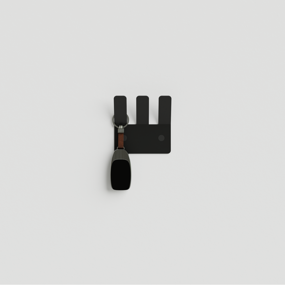 TRIVEXA 3 Hook Wall Rack: Minimalist Wall Hook | DnzHomeDesign