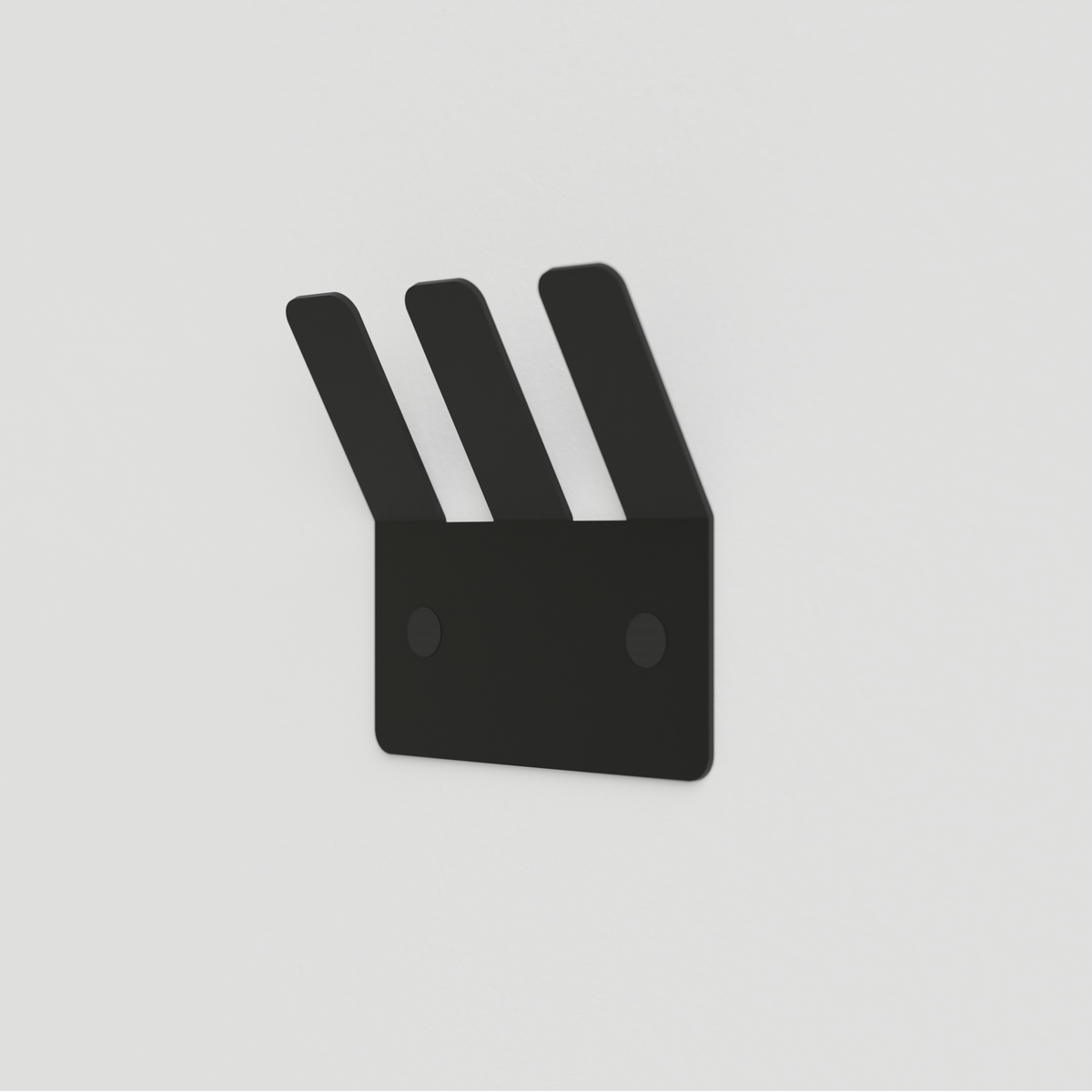 TRIVEXA 3 Hook Wall Rack: Minimalist Wall Hook | DnzHomeDesign