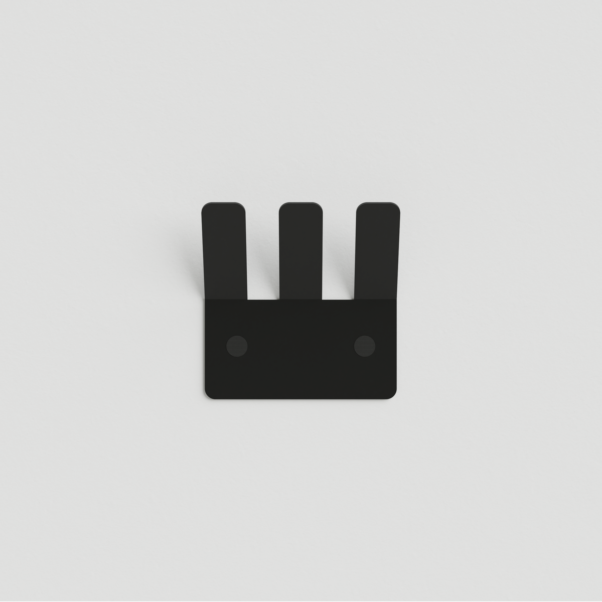 TRIVEXA 3 Hook Wall Rack: Minimalist Wall Hook | DnzHomeDesign