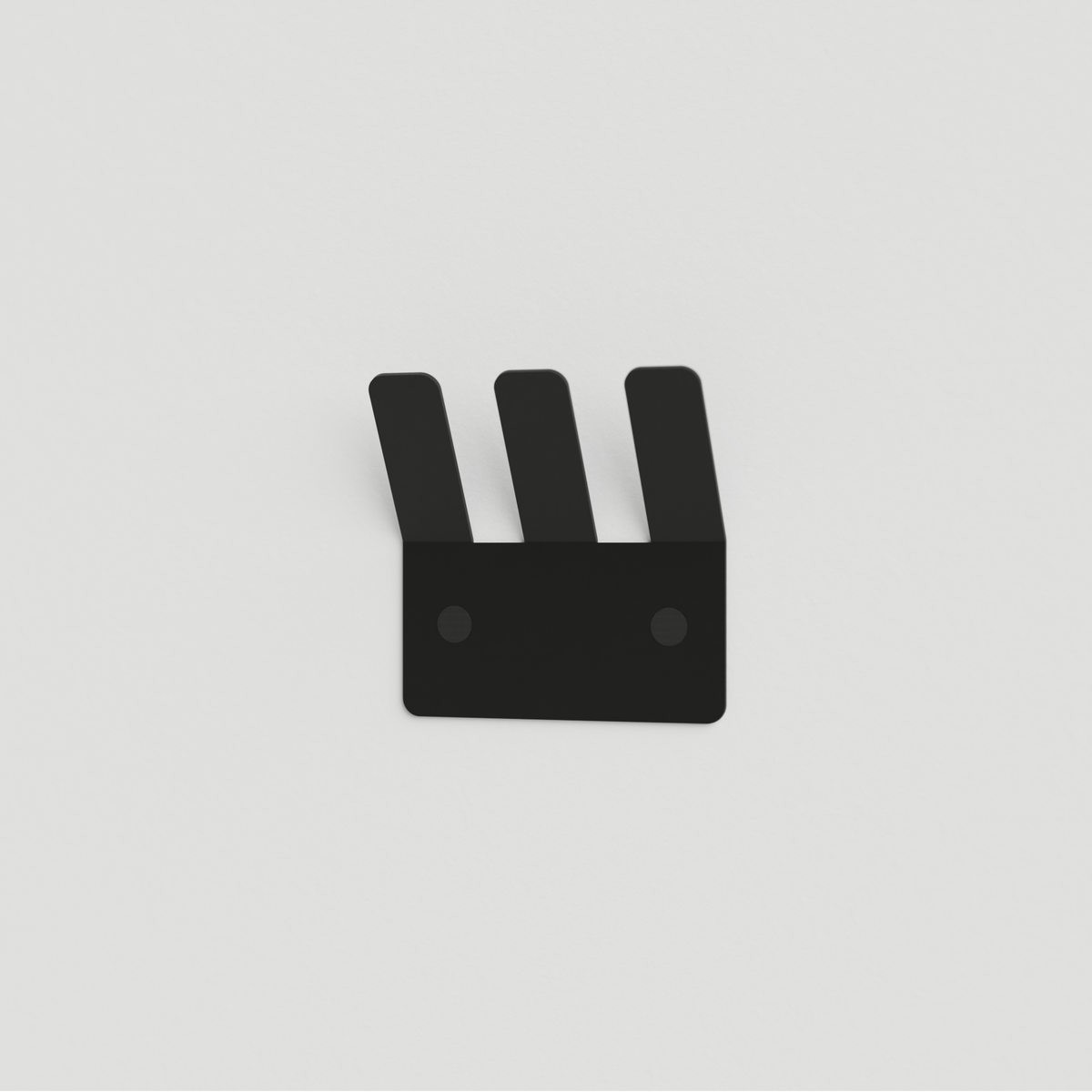 TRIVEXA 3 Hook Wall Rack: Minimalist Wall Hook | DnzHomeDesign