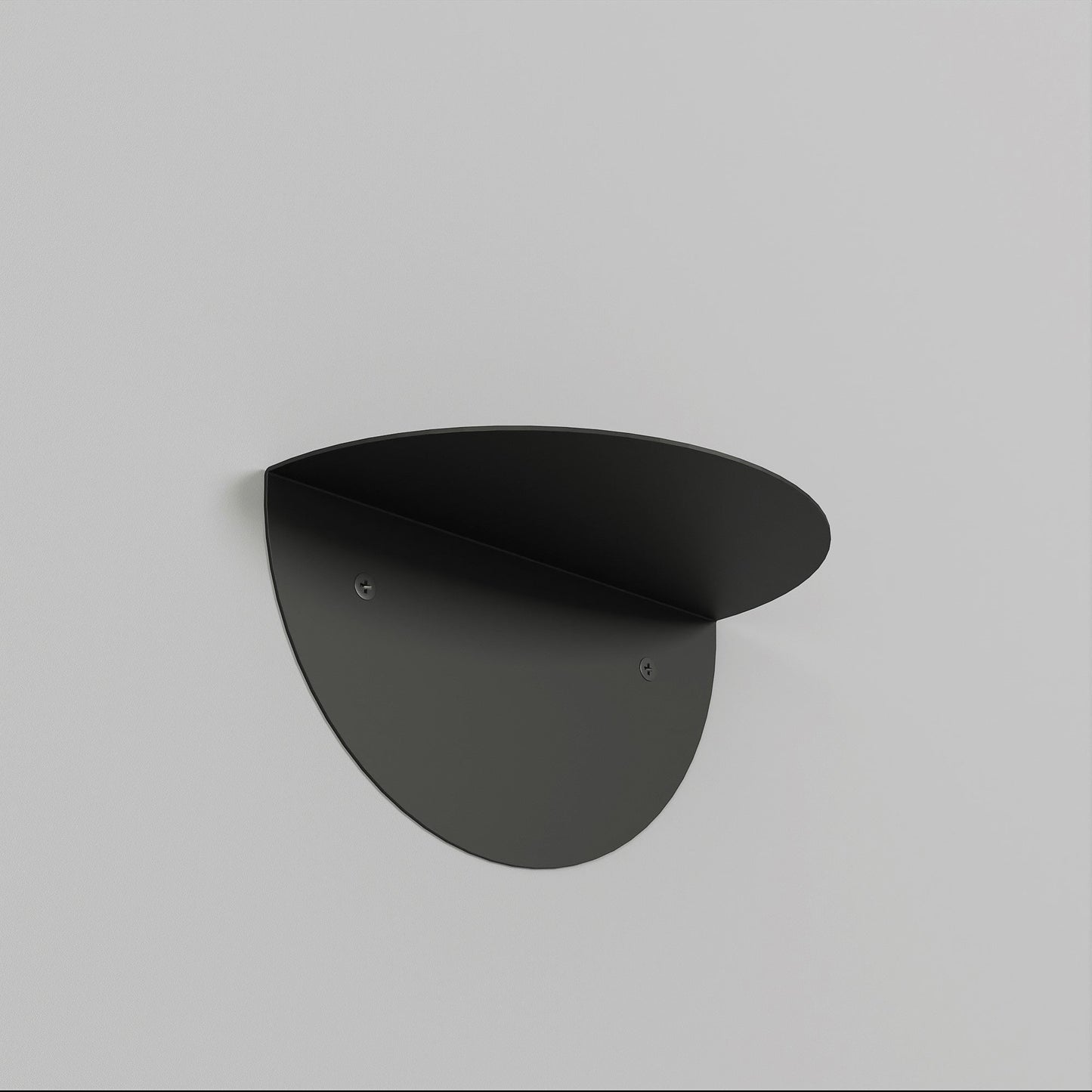 Minimalist Half Circle Shelf, Half Round Shelf, Floating Shelf, Display Shelf, Plant Shelf, Small Wall Shelf, Semi-Circle Shelf