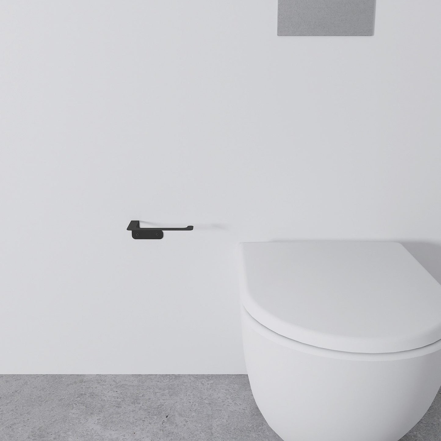 Minimalist Metal Toilet Paper Holder, Modern Toilet Roll Holder, Bathroom Accessories, Bathroom Decor, Housewarming Gift