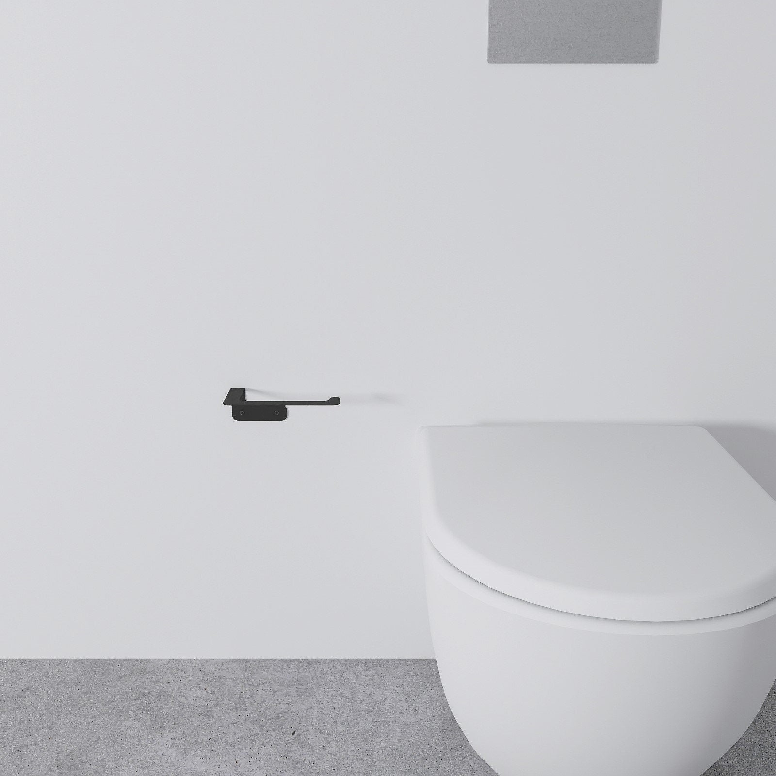 Minimalist Metal Toilet Paper Holder, Modern Toilet Roll Holder, Bathroom Accessories, Bathroom Decor, Housewarming Gift