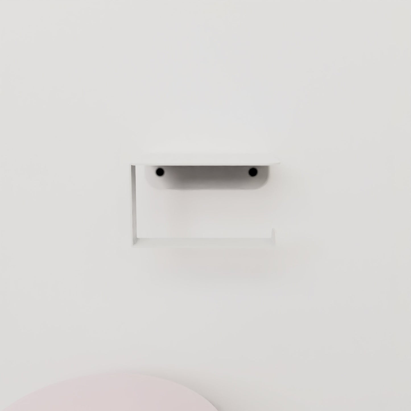 Minimalist Toilet Paper Holder, Bathroom Shelf with Toilet Paper Holder, Bathroom Accessories, Modern Metal Paper Holder