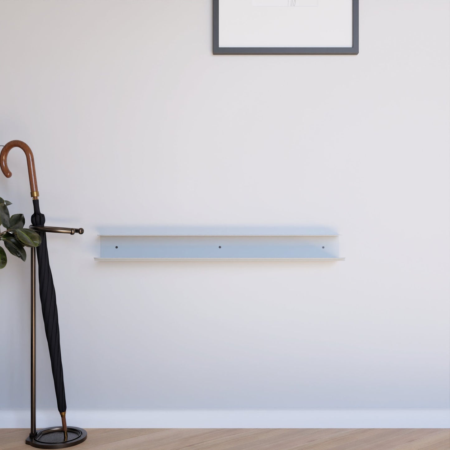 Modern Wall-Mounted Shoe Rack, Minimalist Entryway Shoe Organizer, Metal Shoe Storage Shelf, Minimalist Entryway Organizer