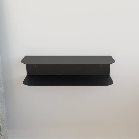 Minimalist Wall Mounted Bedside Table, Modern Floating Nightstand, Metal Wall Mounted Side Table, Bookshelf Decor