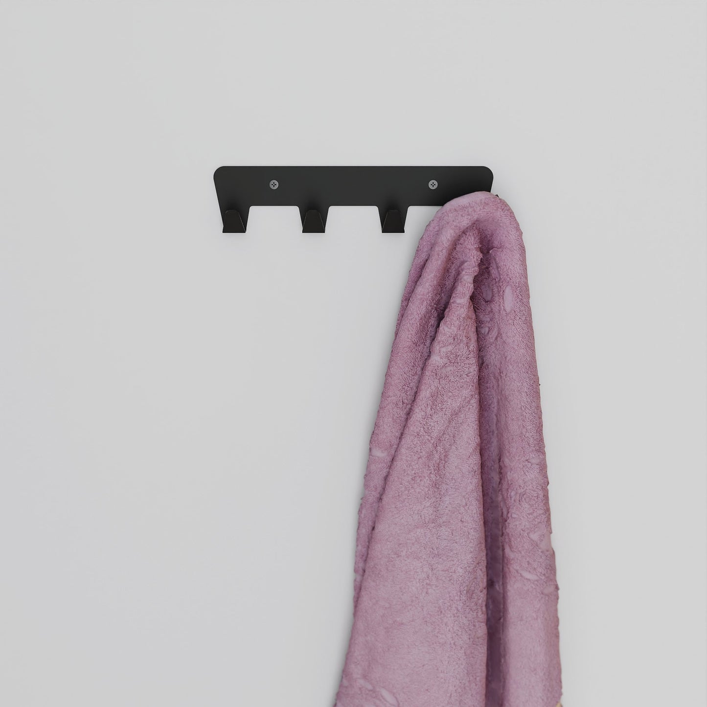 Minimalist Wall Mounted Hooks, Modern Entryway Organizer with Hooks, Metal Towel Rack, Bathroom Towel Hooks