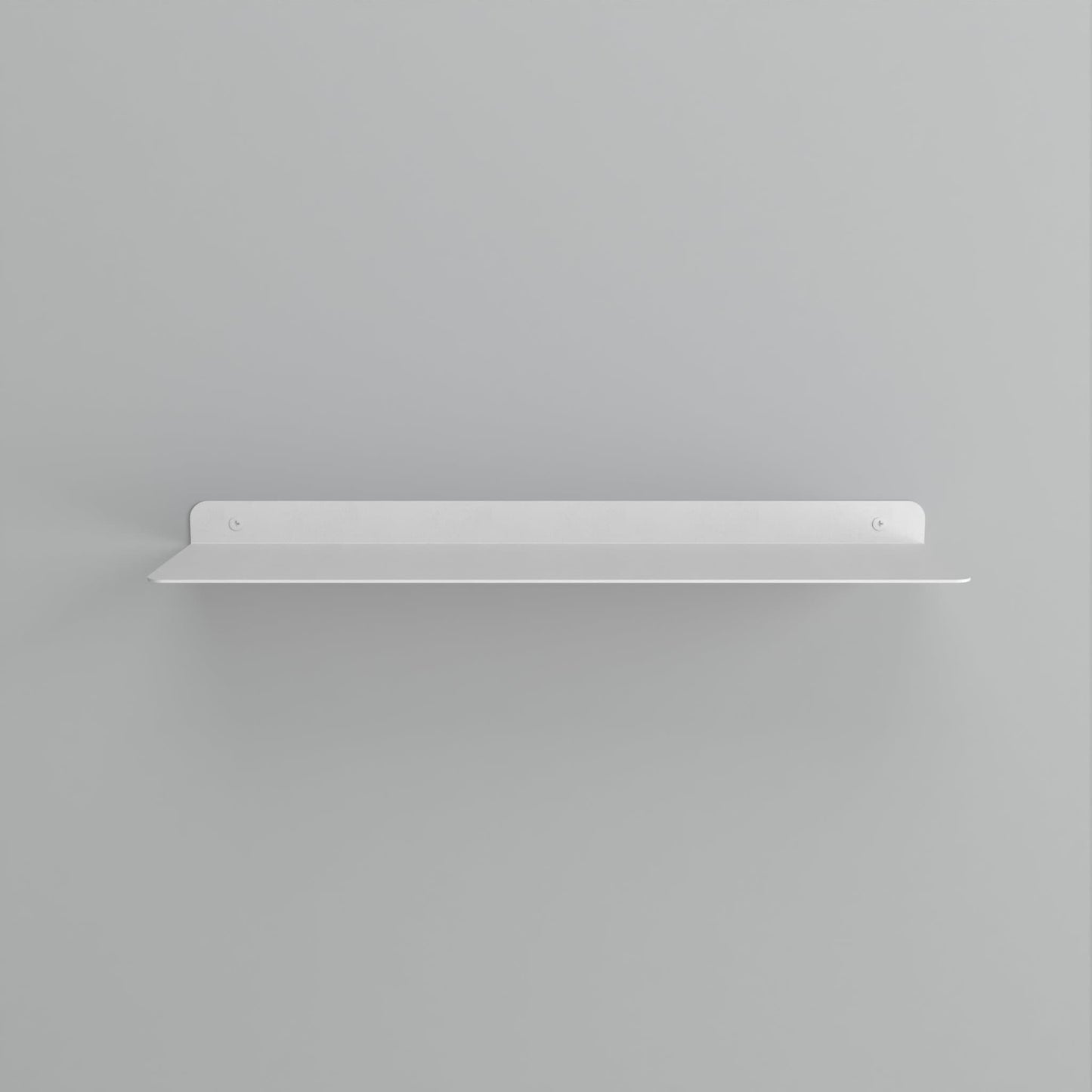 Minimalist White Floating Shelf, Mordern Display Shelf, Metal Plant Shelf, Kitchen Organizer, Bathroom Organizer, Bedside Shelf
