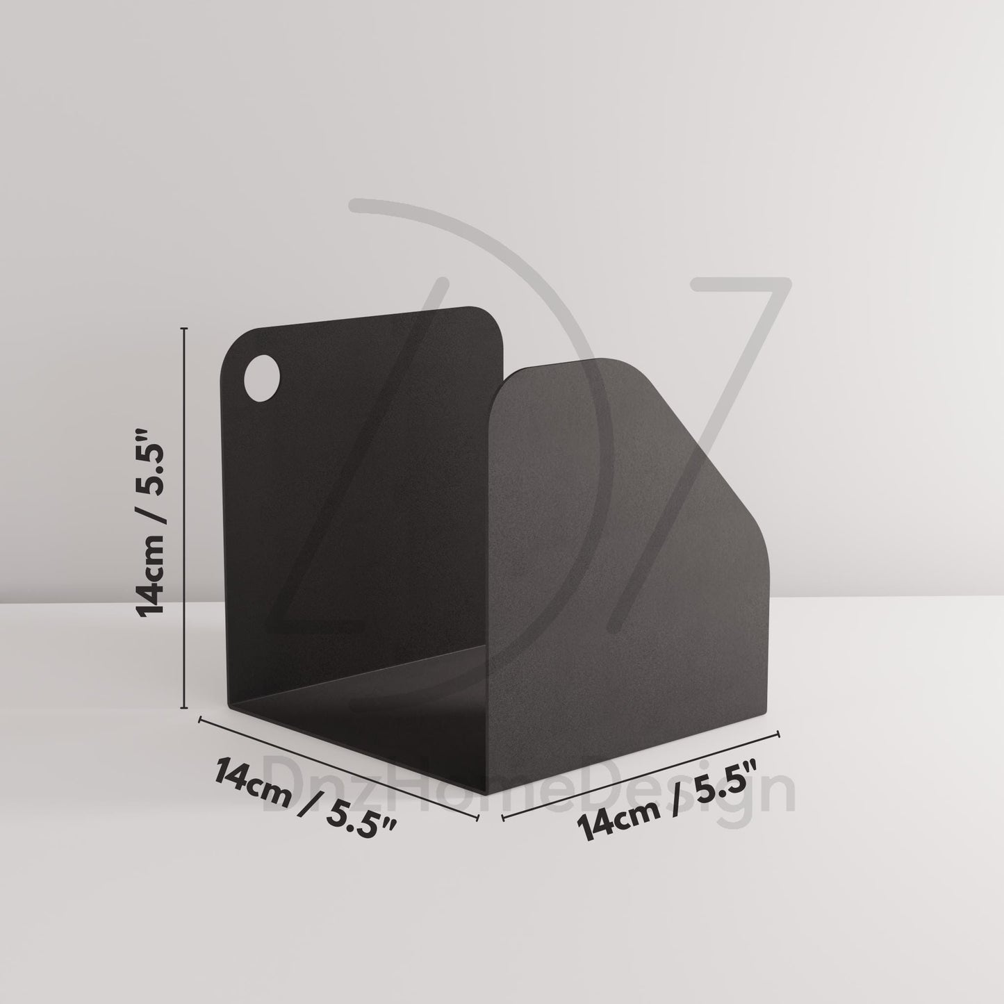 Minimalist Black Book Holder, Modern Metal Record Stand, Metal Black Book Stand, Minimalist Metal Magazine Rack
