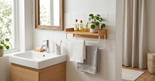 Bathroom Shelf With Towel Holder: How To Choose The Best Wall-Mounted Combo For A Small Bathroom
