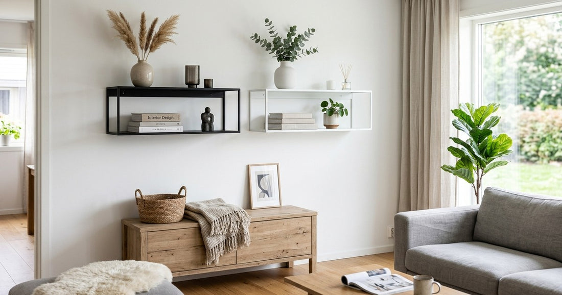 Matte Black Vs. White Powder-Coated Shelves: Which Finish Works Best In Your Home?