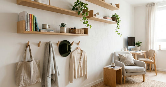 Small Space Storage Ideas: How To Maximize Every Room With Wall-Mounted Shelves And Hooks