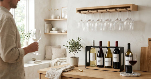 Wall-Mounted Wine Glass Rack Vs. Countertop Wine Holder: Which Is Right For Your Home Bar?