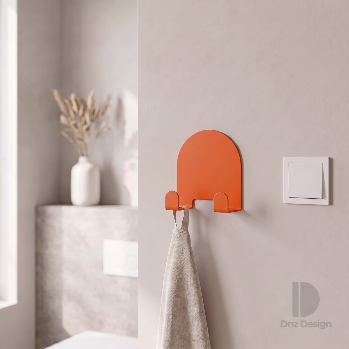 ARKO No-Drill Wall Hook - Adhesive Key Holder & Towel Hook Set