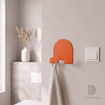 ARKO No-Drill Wall Hook - Adhesive Key Holder & Towel Hook Set