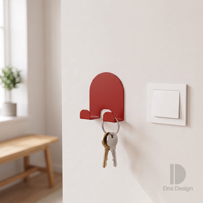 ARKO No-Drill Wall Hook - Adhesive Key Holder & Towel Hook Set