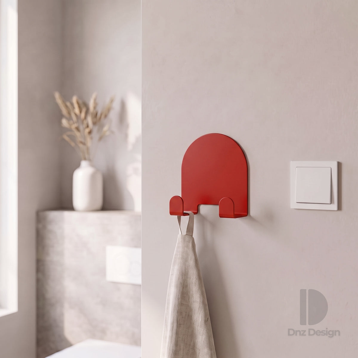 ARKO No-Drill Wall Hook - Adhesive Key Holder & Towel Hook Set
