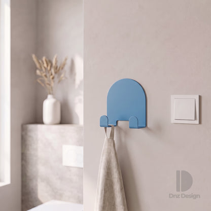 ARKO No-Drill Wall Hook - Adhesive Key Holder & Towel Hook Set