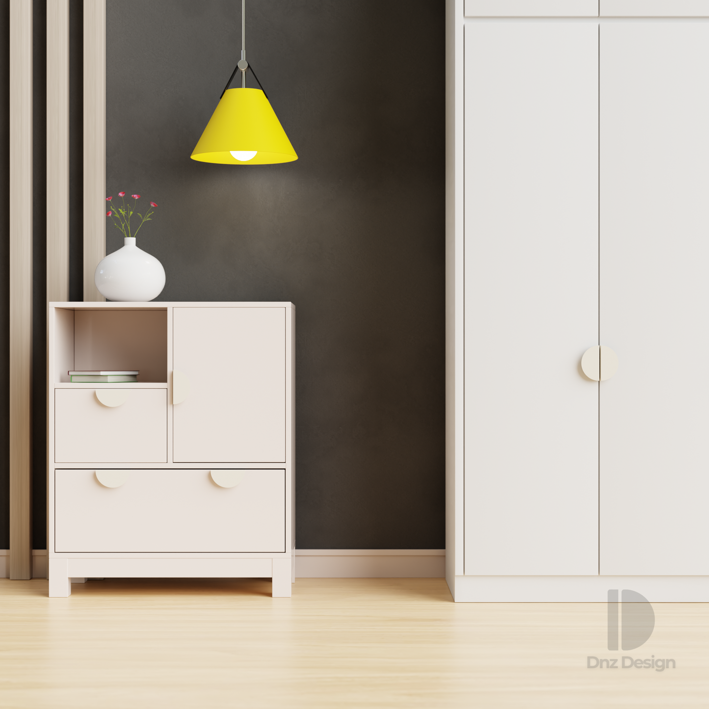 HALO Half-Moon Cabinet Handle - Minimalist Metal Drawer Pull