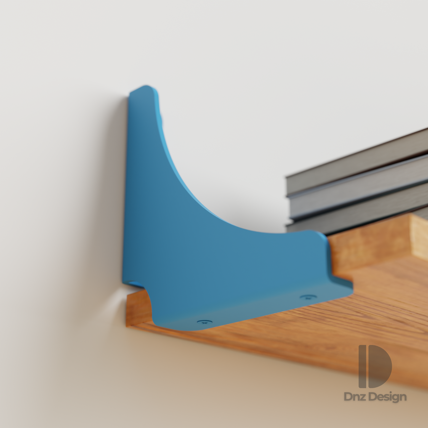 ARCUS Curved Shelf Bracket - Heavy Duty Steel | Set of 2